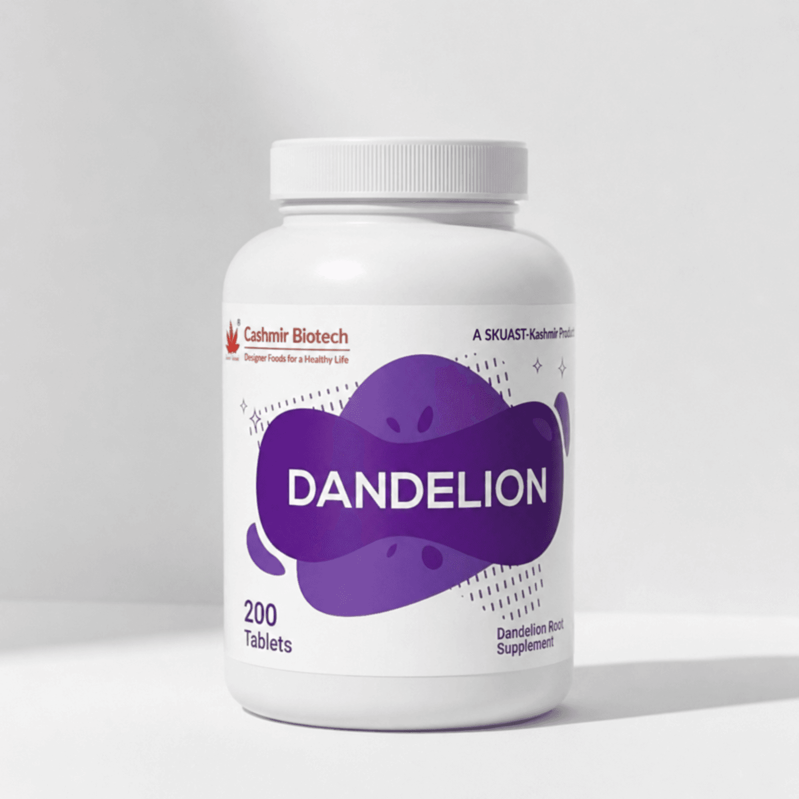 Cashmir Biotech Dandelion Root Tablets